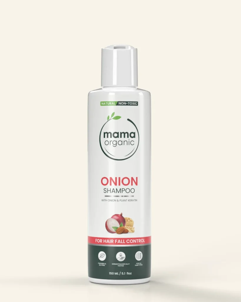 Mama organic range of sulfate free shampoo